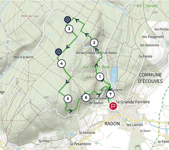 Parcour randonné du Trail de la Forêt d’Écouves 2026